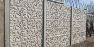 دیوار پیش ساخته بتنی برای باغ و ویلا