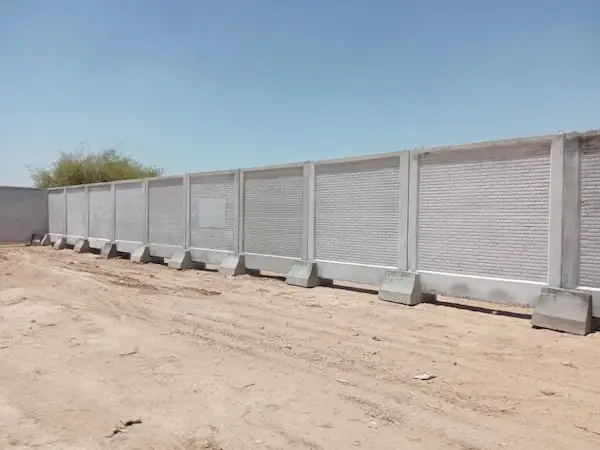 نصب دیوار پیش ساخته بتنی