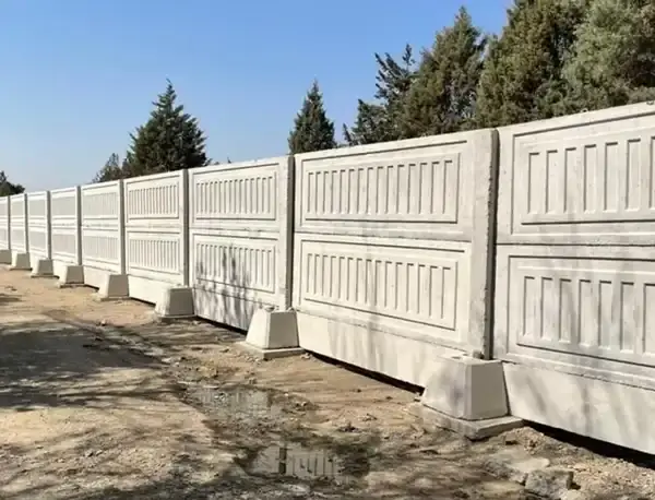 نصب دیوار پیش ساخته بتنی